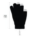 Miniatyrbillede 7 af 8: 1 par USB-opvarmede handsker Varm konstant temperatur bærbar Touc A2