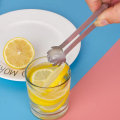 Miniatyrbilde 6 av 8: Miniklemmer i rustfritt stål for isbitpinsett for sukkerbiter D A5