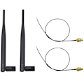 Pikkukuva 3 / 7: WiFi-antenni 5 dbi 21 cm U.FL/IPEX - RPSMA Pigtail -kaapeli 2,4 GHz