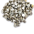 Miniatyrbillede 5 af 7: 100 Stk 10 mm Stud Rund Spike Nitte Craft Bag Læder DIY Black