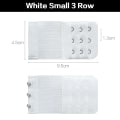 Miniatyrbillede 1 af 8: Kvinder BH Extenders Strap Extenders Spænder Elastic Extender Br 24(B 3R3H white)