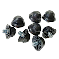 Miniatyrbillede 7 af 8: 16/19MM Fodboldsko Udskiftning Spikes Fodboldsko Studs Sp 19MM
