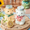 Miniatyrbilde 6 av 8: Engangsbruk drikkeflasker e Bear plastkopp juice drikkevarelager 4