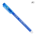 Miniatyrbilde 1 av 8: 1 Stk Magic Erasable Pen Sett Fargerike 0,5 mm Erasable Gel Pens Was Blue