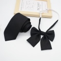 Pikkukuva 7 / 8: Uniform JK Girls Black Simple Solmiot Stage Performance Matte A4