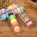 Miniatyrbillede 1 af 5: 5 STK aron PET Cookie Emballageæsker Hjem Dessert Shop Papir C
