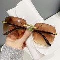 Pikkukuva 1 / 8: Gradient Eyeglasses Lady UV Protection Shade aurinkolasit Square A2