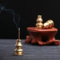 Miniatyrbillede 1 af 8: Kobber hejs metal røgelse bakke røgelse multifunktionel aromat