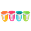 Miniatyrbillede 2 af 8: 360 grader kan roteres Magic Cup Baby Learning drikkekop Rose red