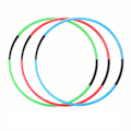 Pikkukuva 3 / 6: Fitness Hula Hoop - Hierontarenkaat Hula Hoop Lasten Kehonrakennusvanteet