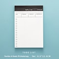 Miniatyrbild 1 av 5: Daglig veckoplanerare Agenda Notebook Tearable Memo Att göra Lista todo-list