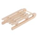 Miniatyrbilde 4 av 8: 1/12 dukkehus miniatyr mini tre juleslede modell DIY