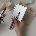 Pikkukuva 5 / 8: Ins Liquid Shape Square Mirror Mini Handheld Desktop Cosmetic
