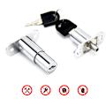 Miniatyrbillede 2 af 5: Skuffe Push Lock Skydedør Vitrineskab Skab Låse W A3