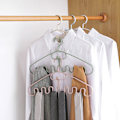 Miniatyrbilde 2 av 7: Waves Multi-port Support Hangers for Clothes Drying Rack Plasti Pink