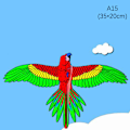 Miniatyrbillede 1 af 8: (Kun drager)Mini-drager, der flyver til børn 3d lommedrage-dynam A15