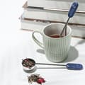 Miniatyrbillede 8 af 8: Bærbar 304 rustfrit stål roterende te-infuser og kaffegrumsfilter A
