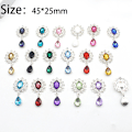 Pikkukuva 1 / 8: Kiiltävä rintakoru 45*25mm Crystal Asusteet Muoti Upea ke A19