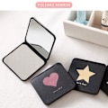Pikkukuva 4 / 5: Taitettava meikkipeili Mini Square Meikkipeili Vanity Mirror Portabl Pink