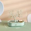 Pikkukuva 1 / 5: Deer korvakorut kaulakoru sormus korut näyttö jalusta tarjotin Tree T-With drawer