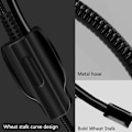 Miniatyrbilde 3 av 8: 3,5 MM tråd med hodebåren kablet mikrofon Headset stemmeforsterker