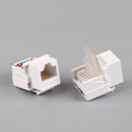 Miniatyrbilde 4 av 8: 5 STK RJ45-kontaktinformasjon Stikkontakt Datamaskinuttak Kabel Ad White
