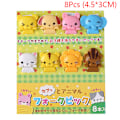 Miniatyrbillede 1 af 5: 6-10 STK Frokostfest Pick Dessert Gaffel Snack Dekoration Bento Mi Tiger pattern