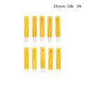 Pikkukuva 1 / 5: 10 kpl NTC Thin Film Thermistor 3950 10K 50K 100K MF5B SMD 1% Tem 25mm  10k  5%