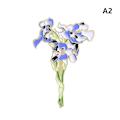 Pikkukuva 1 / 8: rintaneula Rintanappi Van Gogh Auringonkukka Iris Rintaneula Kukka Hattu Pin M A2