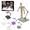 Miniatyrbilde 2 av 5: Høykvalitets Action Base Egnet Display Stand 1/144 HG/RG dam Black