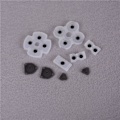 Miniatyrbillede 3 af 6: 9 stk/sæt Controllerudskiftning D-Pad ledende gummi til PS4