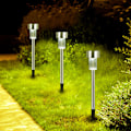 Miniatyrbillede 7 af 8: Solar Lamp Powered LED-lys Farverig udendørs regntæt gårdhave warm