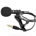 Miniatyrbillede 7 af 8: 3,5 mm Jack Lavalier Tie Clip Foredragsmikrofoner Mini o Mic til