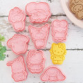 Miniatyrbild 7 av 8: 8 st/ set Form kexform Form DIY Cookie Cake Decor