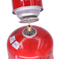 Miniatyrbillede 3 af 5: Gaspåfyldningsadapter Påfyldning af butanbeholder Mini-inflationsventil 2PCS