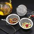 Miniatyrbild 3 av 8: Rostfritt te Infuser Sphere Locking Spice Tea Ball Sil Me S