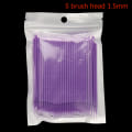 Miniatyrbilde 1 av 5: 100stk/parti Pensler Maling Touch-up Maling Micro Brush Tips Aut A2