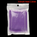 Miniatyrbillede 1 af 5: 100 stk/parti Pensler Paint Touch-up Paint Micro Brush Tips Aut A2