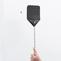 Pikkukuva 4 / 8: Perhoswatter Heavy Duty Manuaalinen nahkainen Perhoswatter Hanging Flysw Brown