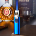Miniatyrbillede 1 af 8: Vindtæt oppustelig Butan Jet Flame Lighter Køkken BBQ Ignit Blue