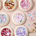 Miniatyrbilde 7 av 8: Julepynt Tips Snøfnugg Neglepaljetter Neglekunst Glitter 12