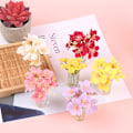 Miniatyrbild 5 av 5: Dockhus Miniatyr Little Star Blommamodell Glasflaska Simul A6