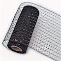Miniatyrbillede 6 af 8: Jule Mesh Bånd Deco Metallic Efterår Mesh Metallic Folie Whi A