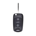 Miniatyrbillede 8 af 10: Remote Folding Key Shell Case 3 knapper Fob til Hyundai I20 I30