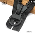 Miniatyrbild 1 av 8: Färg 25cm Stort Resin Dragkedja Lock Closed End Zipper Pencil Bag A10