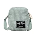 Miniatyrbilde 6 av 8: Ny Casual Cross-body Bag Enkel skulderveske Simple Corduroy S Brown