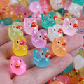 Miniatyrbillede 5 af 7: 50 stk. Miniature Resin And Figuriner Ornamenter Lysende Have