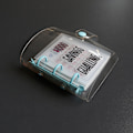 Miniatyrbild 7 av 8: PVC $1000 Sparutmaning Utmaning Binder Mini Budget Binder Cas Pink
