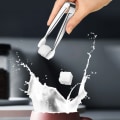 Miniatyrbilde 5 av 8: Miniklemmer i rustfritt stål for isbitpinsett for sukkerbiter D A5