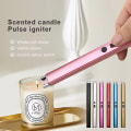Miniatyrbillede 4 af 7: USB Touch Lighter Arc Pulse Ignition Vindtæt Lighter For Kit Red